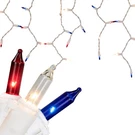 Northlight 105 Red White Blue 4TH Of July Mini Icicle Set 6.5FT Wire. Fixed Price $16.49.