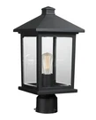Bellevue ZPL23808 Bennie 16" Tall Outdoor Single Head Post Light. Fixed Price $195.50.