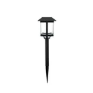 Moonrays Solar Square Stake Light With Textured Lens Warm White Led (15 Lumens). Fixed Price $5.99.