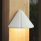 Kichler 15765-27 White Six Groove 4" Led Deck & Step Light 2700K. Fixed Price $99.99.