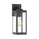 Quoizel Westover One Light Outdoor Wall Lantern In Earth Black - WVR8405EK. Fixed Price $79.20.