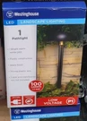 Westinghouse Led Pathway Lighting Pathlight Black Finish 100 Lumens. Fixed Price $13.95.