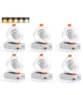 Cloudy Bay 3 Inch 5CCT Led Eyeball Recessed Light,dimmable Swivel Adjustable .... Fixed Price $31.99.
