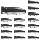 Niorsun Solar Fence LIGHTS,16 Pack Deck Light,led Warm White Outdoor Wall. Fixed Price $90.36.