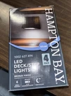 Hampton Bay Led Deck/step Lights*solar*bronze FINISH*4 Pack*free Shipping. Fixed Price $19.17.