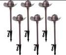Low Voltage Path Lighting, 3CCT, 6 Pack - Cowboy Hat New Box Set. Fixed Price $69.00.