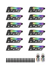 5W Rgb Retaining Wall Lights 7 Inch Led Hardscape Lighting Color Changing Low.... Fixed Price $243.68.