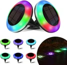 20 Lumens Colorized Ground Lights,solar Pool With Mutiple Fun. Fixed Price $71.52.