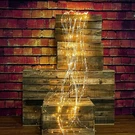 Solar Powered Twinkle Fairy Lights String Wire Vine Garden. Fixed Price $14.79.