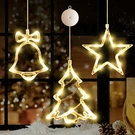 Lyubasa 3PACK Christmas Window Lights Decorations With Timer, Warm White. Fixed Price $28.74.