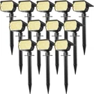 Solar Outdoor Waterproof IP65, 12 Pack Landscape With 46. Fixed Price $143.99.