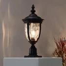 Bellagio Vintage Outdoor Post Light With Pier Adapter Textured Black 22 3/4". Fixed Price $199.98.
