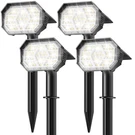 Brightown 4PACK Solar Spot Lights Outdoor With 58 Led & 1800MAH, IP67 L.... Fixed Price $41.75.
