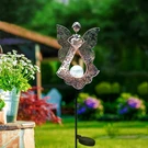 Leds Solar Stake Lights For Garden Metal Warm White, Memorial Gift - Perfect .... Fixed Price $36.95.