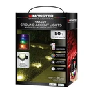 Monster Smart Ground Accent Lights 50 Ft 15 Led. Fixed Price $39.99.
