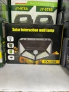 Claoner Solar Power 128 Led Lights Pir Motion Sensor Outdoor Security Lamp Wall. Fixed Price $55.00.
