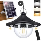 Auzev Solar Shed Indoor Outdoor Pendant Lights Black 1PACK. Fixed Price $58.54.