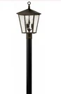 Hinkley Lighting 1431RB Trellis Large Outdoor Post Top Pier Mount Br. Fixed Price $350.00.