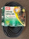 Carol Landscape Low Voltage Lighting Cable 200 Feet Conductor 12 Gauge New. Fixed Price $67.99.