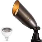 Gardencoin Solid Brass Outdoor Landscape Spotlights Series, Durable 12V Low Volt. Fixed Price $50.89.