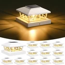 Aponuo - 12 Pack Solar Post Cap Lights. Fixed Price $63.99.
