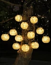 Partphoner Solar Lights Outdoor Waterproof 12-PK, Powered Hanging Lantern. Fixed Price $75.17.