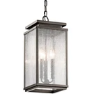 Kichler 49387 Bronze Manningham 19" 3-LIGHT Outdoor Pendant. Fixed Price $459.99.