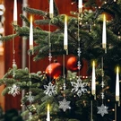 24 Sets Christmas Tree Candle Holders Metal With Snowflake Icic.... Fixed Price $14.99.