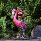 Solar Tiki Statue - Outdoor Powered Garden Figurine Decor.... Fixed Price $53.16.