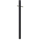 Solus 7 Ft. Black Outdoor Direct Burial Aluminum Lamp Post Light With Cross Arm. Fixed Price $98.76.