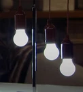 Improvements Battery Set Of 3 Led Hanging Pull Lights Indoor /outdoor Black. Fixed Price $17.95.