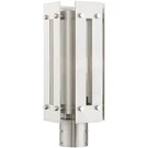 Livex Lighting 21774-91 Utrecht Post Accessories Brushed Nickel Accents. Fixed Price $1999.96.
