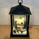 Thomas Kinkade Bradford Exchange Sparkle Of The Season Wonder Lantern Led. Fixed Price $29.95.