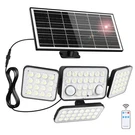Aialun Solar Security Lights Outdoor With Dual Motion Sensor, 8500K 292 Leds .... Fixed Price $52.22.
