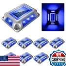 Crepow Solar Deck Lights 8-PACKS Waterproof Driveway Dock 1200MAH. Fixed Price $81.79.