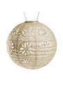 Allsop Home Garden 31598 Soji Stella Boho Globe 12-IN. Tyvek Solar Lantern. Fixed Price $59.99.