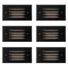 12V 3W Surface Mount Low Voltage Led Step Light Fixture With Horizontal Louve.... Fixed Price $97.47.