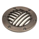 Kichler 15482CBR Landscape 4.5" Clear Glass Rock Guard In Centennial Brass. Fixed Price $60.99.