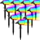 Solar Color Changing Spot Outdoor, Waterproof Halloween Lights, .... Fixed Price $135.20.