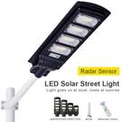 Led Solar Street Light With Pole IP65 Waterproof Remote Control Radar Garden. Fixed Price $39.00.