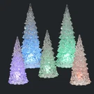 Roman 9.00IN Multicolored Tree Set, Acrylic, Changing Led 137600. Fixed Price $56.99.
