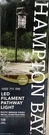 Hampton Bay Led Filament Pathway Outdoor Light, Low Voltage, Rustic Bronze. Fixed Price $75.00.