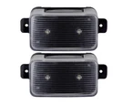 Portfolio 2-PACK Of 3-LUMEN Black Solar Led Outdoor Step/deck Light (3500 K). Fixed Price $18.95.