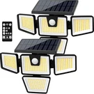 Ameritop Solar Lights Outdoor, 2 Pack Led High Brightness Motion-sensor Black. Fixed Price $35.62.