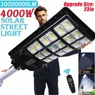 30000000LM Commercial Led Solar Street Light Outdoor Dusk Dawn Road Area Lamp. Fixed Price $45.99.