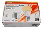 Sylvania Osram Lightify Led Smart Connected Gateway+bulb Starter Kit. Fixed Price $11.99.