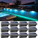 12 Pack Solar Fence Lights, IP65 Waterproof Outdoor With Warm White And. Fixed Price $175.97.