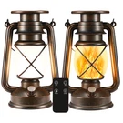 Solar Lantern Outdoor, Hanging Lights Flickering Flame Led Vintage Lant.... Fixed Price $47.89.
