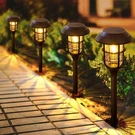 Solar Pathway Lights Outdoor, 8 Pack Garden Powered Landscape Lighting. Fixed Price $48.99.
