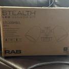 Rab Stealth STL200HB/L Led Outdoor Motion Sensor Flood Bronze 2-LIGHT. Fixed Price $89.99.